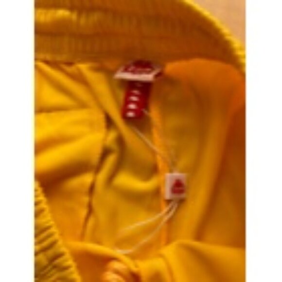 Kappa "222 Banda" yellow blue stripe stretch shorts men's sz Xlarge - Picture 4 of 8